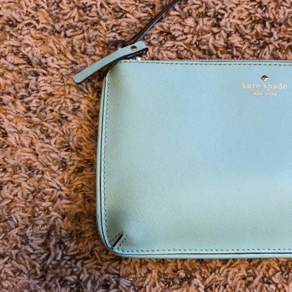 Kate Spade Teal Crossbody Purse - Picture 3 of 6